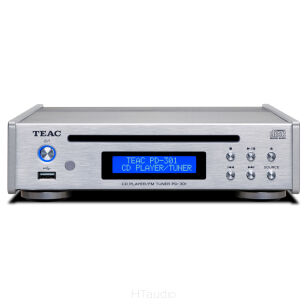 TEAC PD-301DAB-X odtwarzacz płyt CD z funkcja radia FM/DAB srebrny