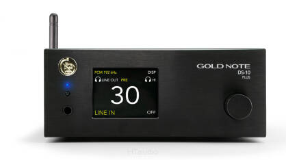 Gold Note DS-10 streamer/DAC/wzm. słuchawkowy czarny